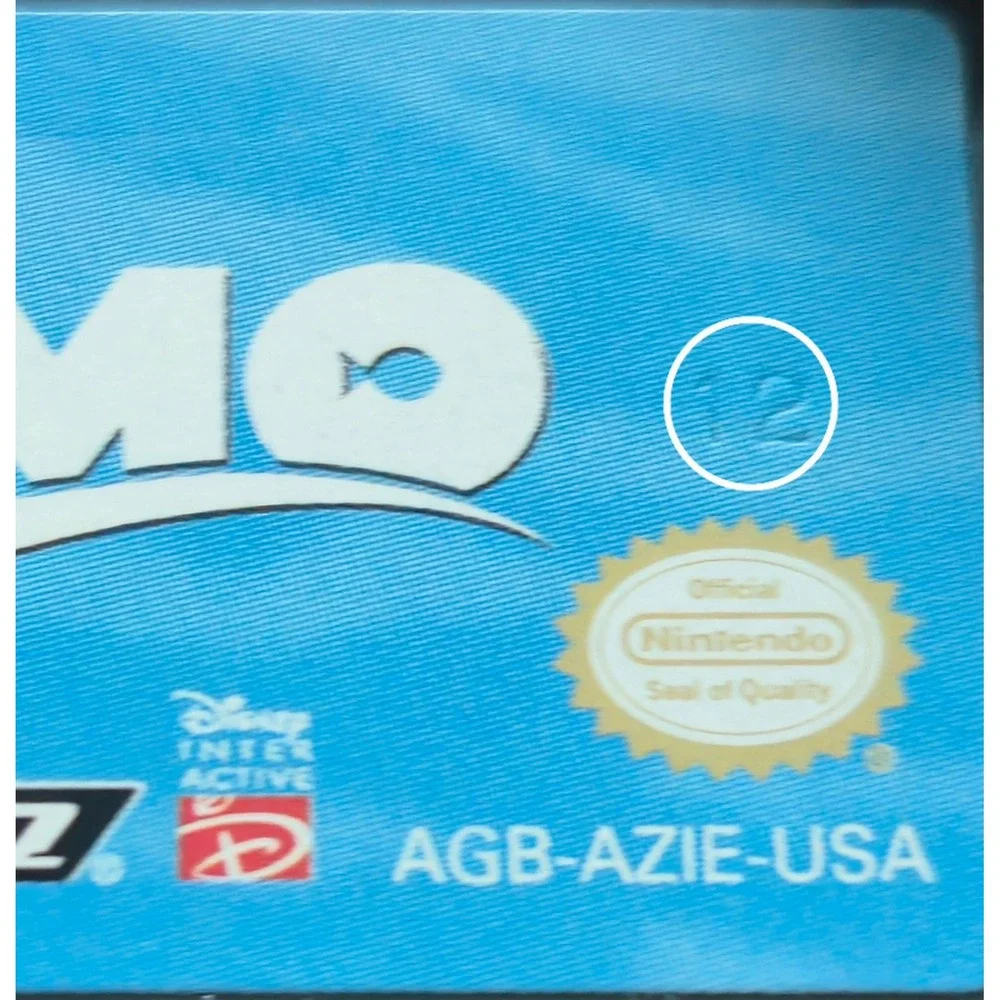 Finding Nemo (Game Boy Advance) - AGB-AZIE-USA - 12 Stamp -‎ Tested